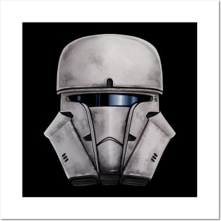 Tank Trooper - White Posters and Art